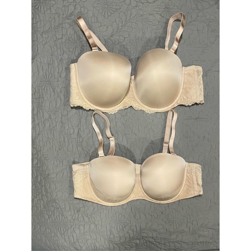 Torrid Curve Bundle of 2 Beige Nude Bras 38C
